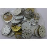 19th and 20th Century pocket watch movements