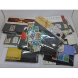 Royal Mail Mint commemorative stamp packs, mainly 1980's