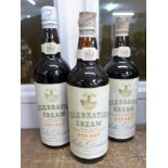 Six bottles of Pedro Domecq pale full bodied sherry