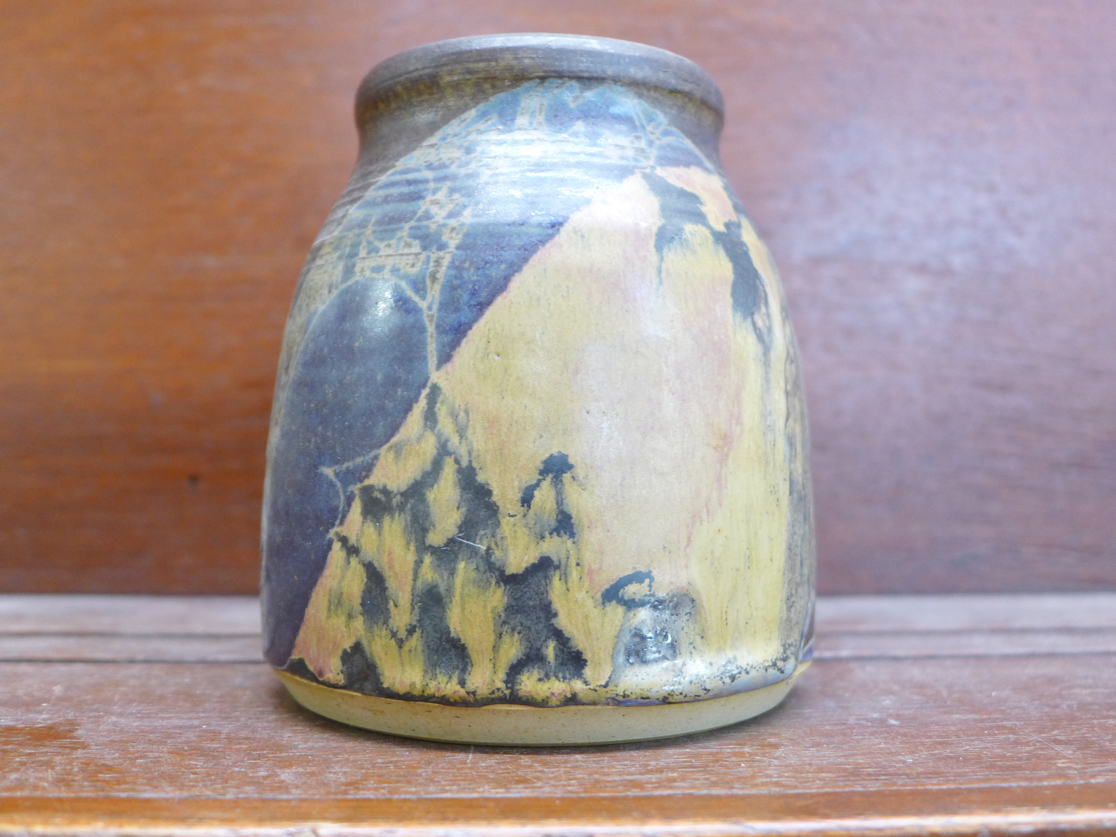 Five items of studio pottery - Image 4 of 8