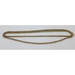 A 9ct gold chain, 12.4g