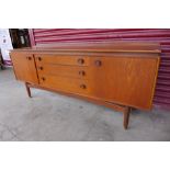 A teak sideboard