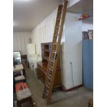A set of extending ladders