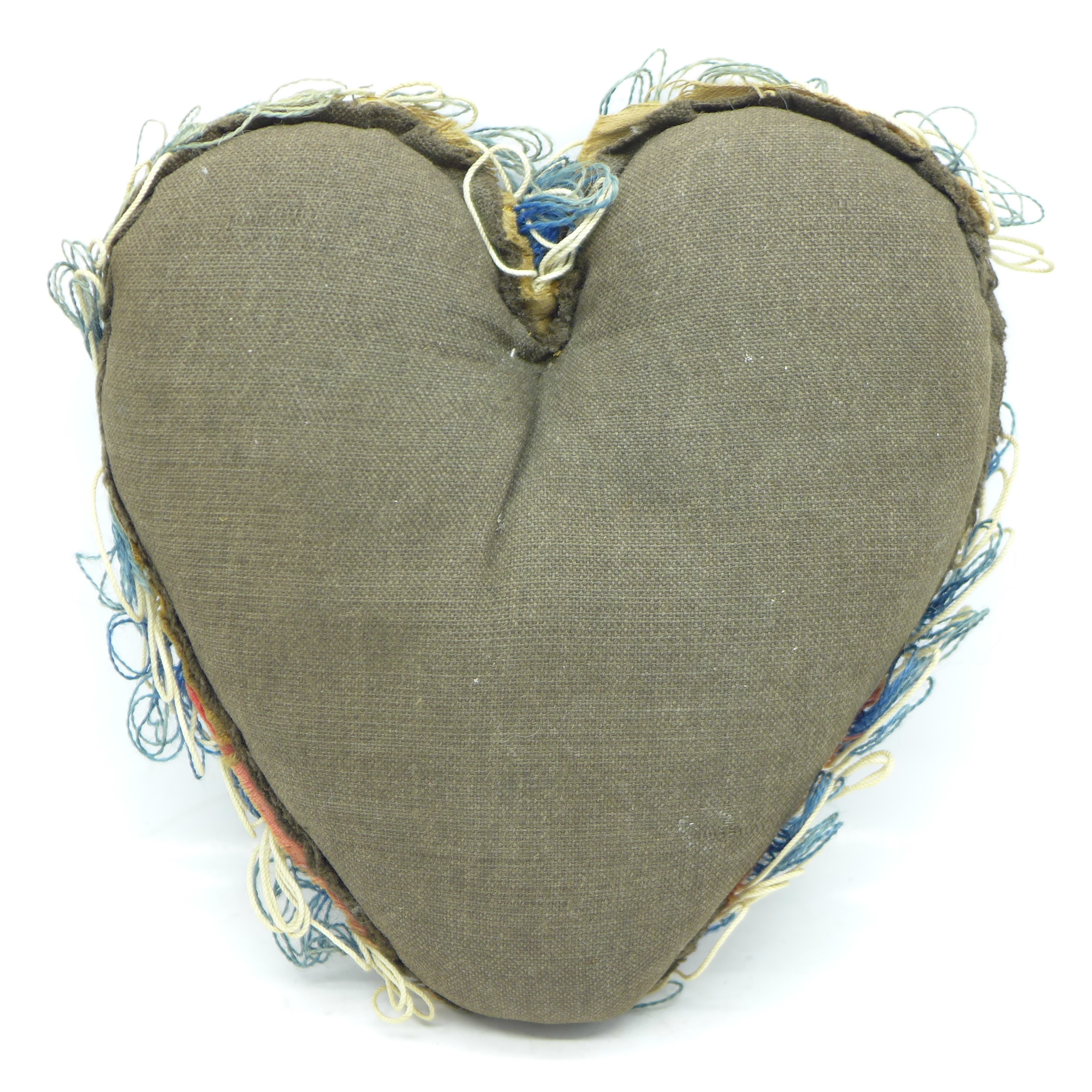 A WWI period sweetheart pin cushion - Image 2 of 2