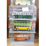Ten Corgi Original Omnibus model vehicles, boxed