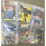 29 Batman comics, 1980's and 1990's