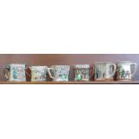 Six Royal Doulton Charles Dickens character jugs, one a/f