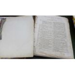 A 19th Century family bible, a/f