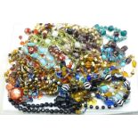 Glass bead jewellery
