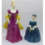 Two Royal Doulton figures, Loretta and Cherie