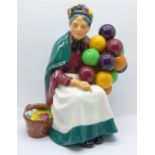 A Royal Doulton figure, The Old Balloon Seller, HN1315