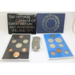 Decimal coinage of Great Britain and Northern Ireland, 1970 and 1971 and ten commemorative crowns