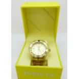 An Invicta wristwatch, with box