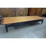 A G-Plan Librenza afromosia coffee table