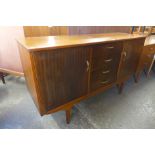 A teak sideboard