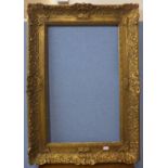 A 19th Century German gilt gesso picture frame