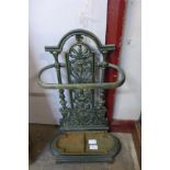 A French cast iron stick stand