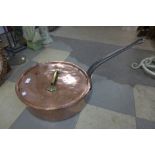 A 19th Century farmhouse kitchen copper pan