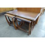 A G-Plan Fresco teak nest of tables