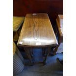 An oak barleytwist gateleg table