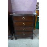 A Stag Minstrel chest of drawers