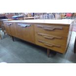 A teak sideboard