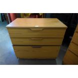 An Austin Suite teak chest of drawers