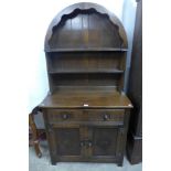 An oak dresser