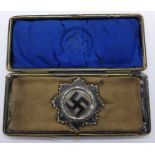 A German medal, cased