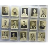 An album of football cigarette and trade cards in sets and part sets