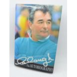 Football: A signed Brian Clough autobiography