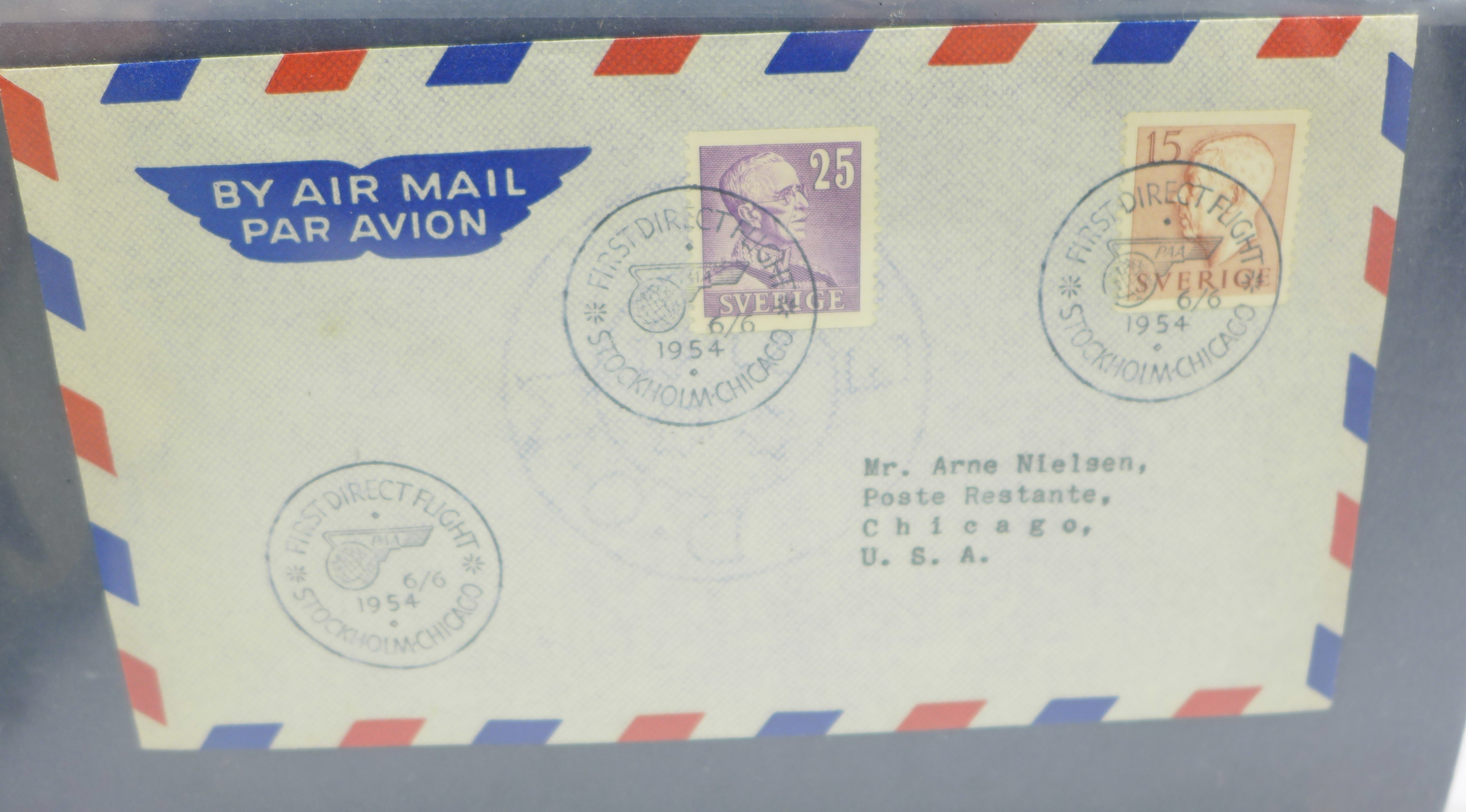 Forty first flight stamp covers from 1929 onwards - Image 6 of 6