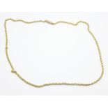 A 9ct gold neck chain, 5.5g