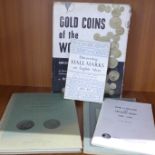 Sotheby's auction catalogues and one volume, Gold Coins of the World, etc.