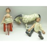 Schoenhut pre-war circus figures