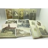 Postcards - collection of Real Photographic Postcards (85)