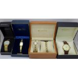 Boxed wristwatches including Seiko and Rotary