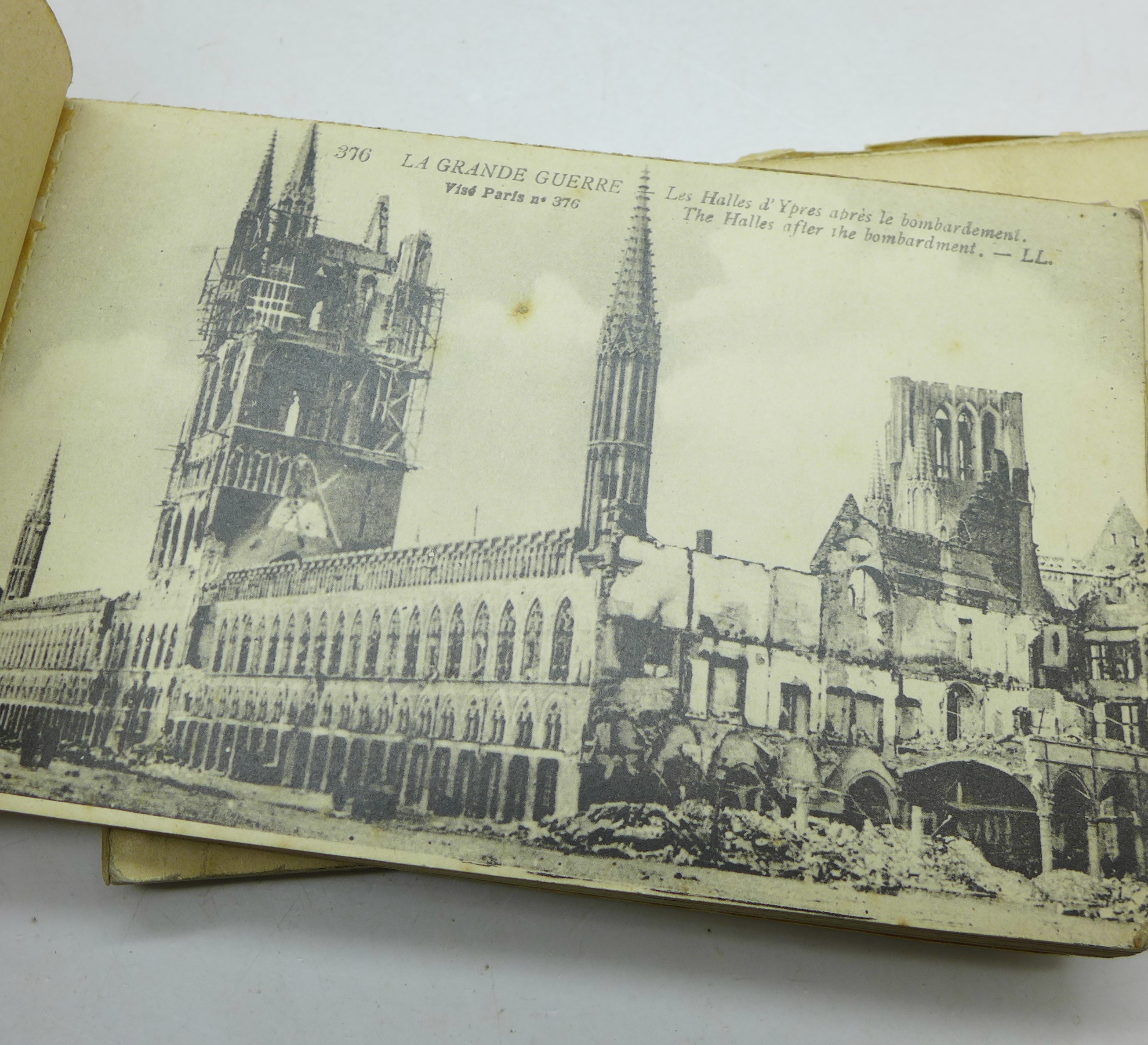 Two WWI detachable postcard booklets - Image 6 of 6