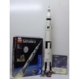 A Lego model NASA Apollo Saturn V, 21309, 1969 pieces, with box, retired set, 100cm