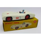A Dinky Toys 237 Mercedes Benz racing car, boxed