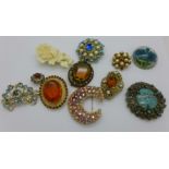 Vintage brooches