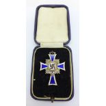 A German Mother's Cross medal, a/f