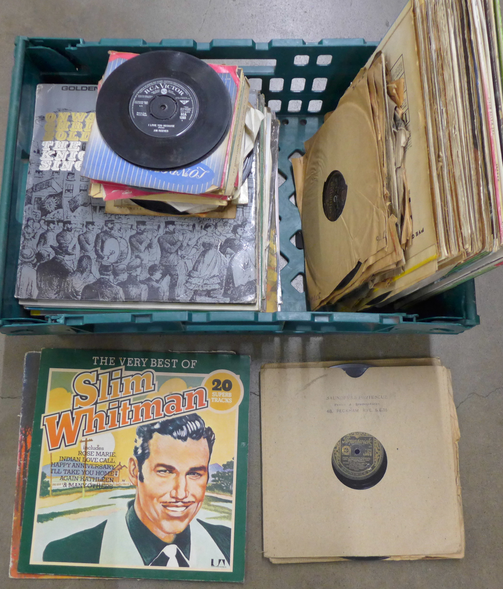 A collection of records **PLEASE NOTE THIS LOT IS NOT ELIGIBLE FOR POSTING AND PACKING**