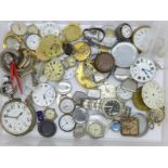 Pocket watch and wristwatch spares, etc.