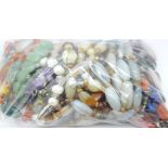 Gemstone jewellery, agates, amethyst, etc.