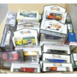 A collection of forty model vehicles including Days Gone advertising, mostly boxed