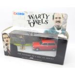 A Corgi Warty Towels boxed set, with Basil and Austin 1300, boxed
