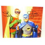 Only Fools and Horses signed classic photograph, David Jason and Nicholas Lyndhurst as Batman and