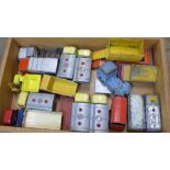 Twenty die-cast model lorries and trailers, etc., including Corgi and two Matchbox Lesney