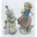 Two Lladro figures